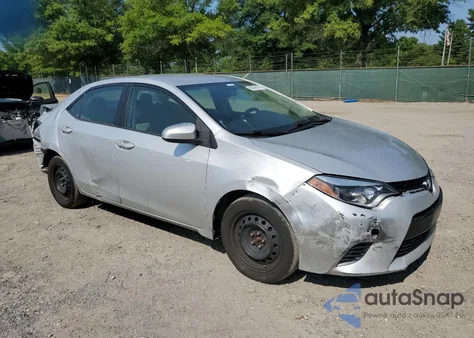2016 Toyota Corolla L from USA, damaged, VIN 5YFBURHE5GP433721